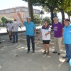 Primeira edición da Festa da Petanca na Alameda de Pontevedra