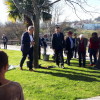 Visita do conselleiro de Cultura ao albergue de peregrinos de Pontevedra