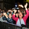 Concierto de 'Fondo Norte' y Tequila en la plaza da España en las Festas da Peregrina