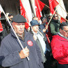 Concentración para reclamar el indulto de los sindicalistas Serafín Rodríguez y Carlos Rivas