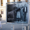 Inauguración da exposicióm 'E se fose hoxe?' na praza de España