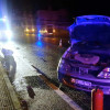Accidente en la PO-550 en Castrelo