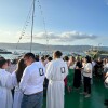Procesión marítima e homenaxe ás vítimas do Villa de Pitanxo