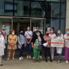 Protestas en centros de salud del área sanitaria de Pontevedra para reclamar más personal