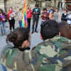 Concentración na Peregrina contra a homofobia e en solidariedade coas vítimas do atentado de Orlando e co colectivo LGTBI
