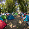 Zona de acampada do Festival SonRías Baixas