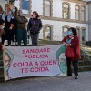 Protesta de profesionais dos PAC da área sanitaria de Pontevedra-O Salnés