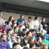 Público en Pasarón en el primer partido Pontevedra-Murcia