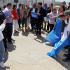 Acto de entrega das bandeiras azuis en Montalvo