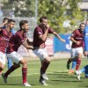 Arruabarrena celebra el segundo gol del Pontevedra en Fuenlabrada