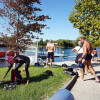 Jornada oficial de entrenamiento en el río Lérez previa a la Gran Final de las Series Mundiales