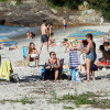 Las altas temperaturas favorecieron la afluencia de personas en las playas