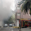 Incendio nun garaxe da rúa Santa Teresa de Jesús Jornet