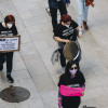 Manifestación de la hostelería de Marín contra el cierre