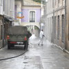 La Brilat desinfecta residencias de mayores en Pontevedra
