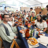 Actividad en los locales de hostelería en la Feria Franca 2023