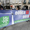 Concentración en Pontevedra contra el actual modelo eólico