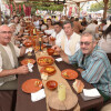 Comidas y mesas particulares en la Feira Franca 2023