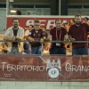 Partido de liga entre el Sanse y el Pontevedra en Matapiñonera