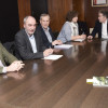 Reunión entre o alcalde de Pontevedra e os catro directores xerais