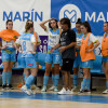 Partido de liga entre Marín Futsal y Leganés en A Raña