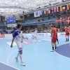 Partido entre Islandia e Dinamarca do Mundial Júnior de Balonmán