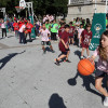 3x3 escolar de baloncesto en la calle organizado por el Arxil