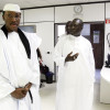 El Concello recibe la visita del 'Papa' senegalés