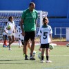 Jornada de convivencia y entrenamiento de fútbol con niños saharauis en Marín