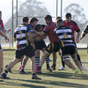 Derbi del rugby local entre Mareantes y Pontevedra Rugby Club