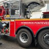 Dotación dos bombeiros de Pontevedra  