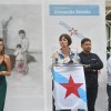 Acto de homenaje a Alexandre Bóveda organizado por el BNG en el concello de Pontevedra