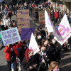 Movilización de la CIG en Pontevedra por el Día de la Mujer