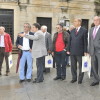 La entrada al Centro Histórico por Charino llamó la atención de la delegación portuguesa