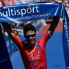 Javi Gómez Noya se proclamó en Pontevedra campeón mundial de triatlón de larga distancia