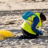 Xornada de limpeza no litoral de Sanxenxo