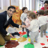 Visita de José Manuel Rey Varela á escola infantil O Toxo