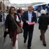 Tino Fernández visita el mercado ambulante en el Recinto Feiral