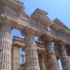 Fachada do templo de Hera