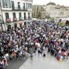 Concentración en Pontevedra polo asasinato de Samuel Luiz na Coruña