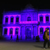 Iluminación azul con motivo do Día Mundial da Diabete