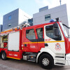 Simulacro de incendios no edificio da Xunta en Pontevedra