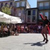 Performance drag en la plaza de la Verdura a cargo de Marikas x la fiesta