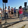 Concentración de protesta para demandar personal médico en el consultorio de Raxó