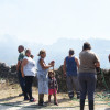 Segundo día de los vecinos de Almofrei y Tenorio rodeados por el incendio
