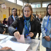 Ana Pastor votando en las elecciones del 10N