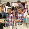 Nenos saharauís que pasan unhas Vacacións en Paz coas súas familias de acollida en Pontevedra