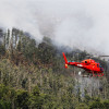Incendio forestal en Cobres (Vilaboa)