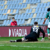 Acción que supuxo o 2-1 no partido de liga entre Pontevedra e Coruxo en Pasarón