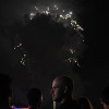 Tirada de fogos de artificio desde As Corbaceiras por A Peregrina 2016
